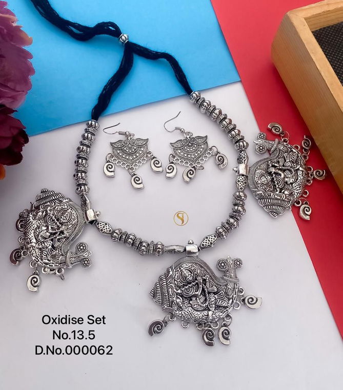 Special Navratri Oxidised Mala Set Wholesale Price In Surat
